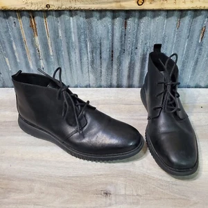 Men's Cole Haan Zero Grand Black Boots Shoes Sz 10 - Picture 1 of 12