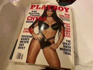 PLAYBOY MAGAZINE NOVEMBER 2000, WWF CHYNA NUDE, BEN STILLER, EX - Picture 1 of 1