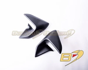 Ducati Diavel V4 2023 Carbon Fiber Side Panels Upper Matte Finish Plain Weave - Picture 1 of 6