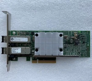 HP HP530SFP+10GB BCM957810A 656244-001 Dual Port 10 Gigabit Fiber Network Card - Picture 1 of 1