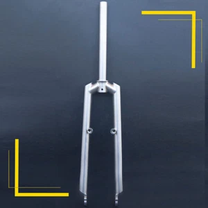 Titanium alloy Rigid Mountain MTB Bike Bicycle Front Fork V brake 26",27.5",29" - Picture 1 of 22