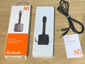 MCDODO CA-634 IPHONE AUDIO SPLITTER KOPFHÖRER ADAPTER 3,5 mm - KEIN AUTO BLUETOOTH - Bild 1 von 5