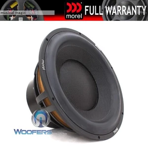 MOREL ULTIMO 10 WOOFER 10" SUB 2 OHM CAR AUDIO 1000 WATT SUBWOOFER SPEAKER NEW - Picture 1 of 10