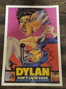 Bob Dylan "Don't Look Back" Original 2nd Press 1967 British Release Concert - Picture 1 of 8