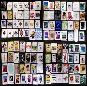 ACES & FACES: 100+ Karten, Ace King Queen Jack, Vintage Odd Rare Playing Card Lot - Bild 1 von 10