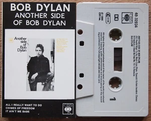 BOB DYLAN - ANOTHER SIDE OF (CBS 4032034) 1980s UK CASSETTE TAPE ANTI-PIRACY - Picture 1 of 3