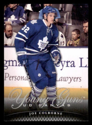 2011-12 Upper Deck Canvas #C115 Joe Colborne Young Guns - Image 1 of 2