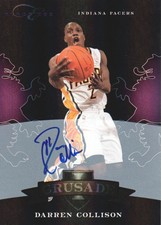 2010-11 Elite Black Box Basketball Crusade Auto #92 Darren Collison /99 