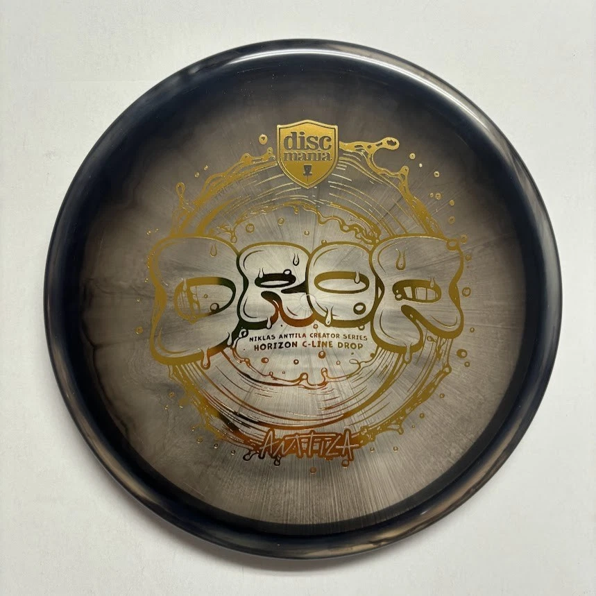 Discmania Niklas Anttila Horizon C-Line DROP - Black Smokey w/ Gold Stamp 173g - Image 1 of 1