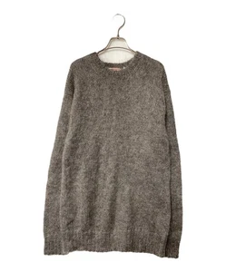 A BATHING APE Mohair knit/A BATHING APE Size: L Men Gray - Picture 1 of 6