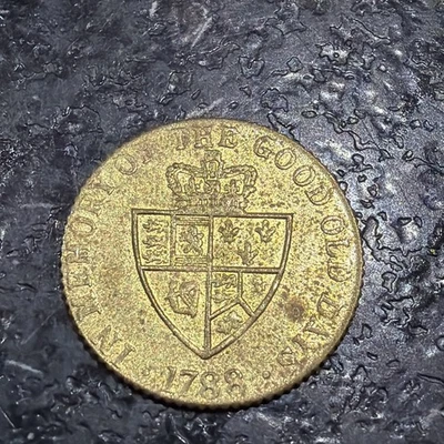 1788 King George III Gaming Spade Token/Coin "In Memory of the Good Old Days" - Image 1 of 2