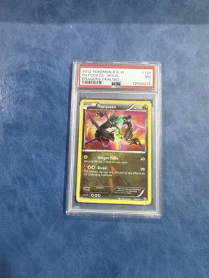 Pokemon 2012 Black and White Exalted Rayquaza #128 PSA 7 - Image 1 of 2