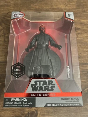 Boneco de ação Disney Star Wars Darth Maul Yellow Horns Elite Series Die Cast - Imagem 1 de 2