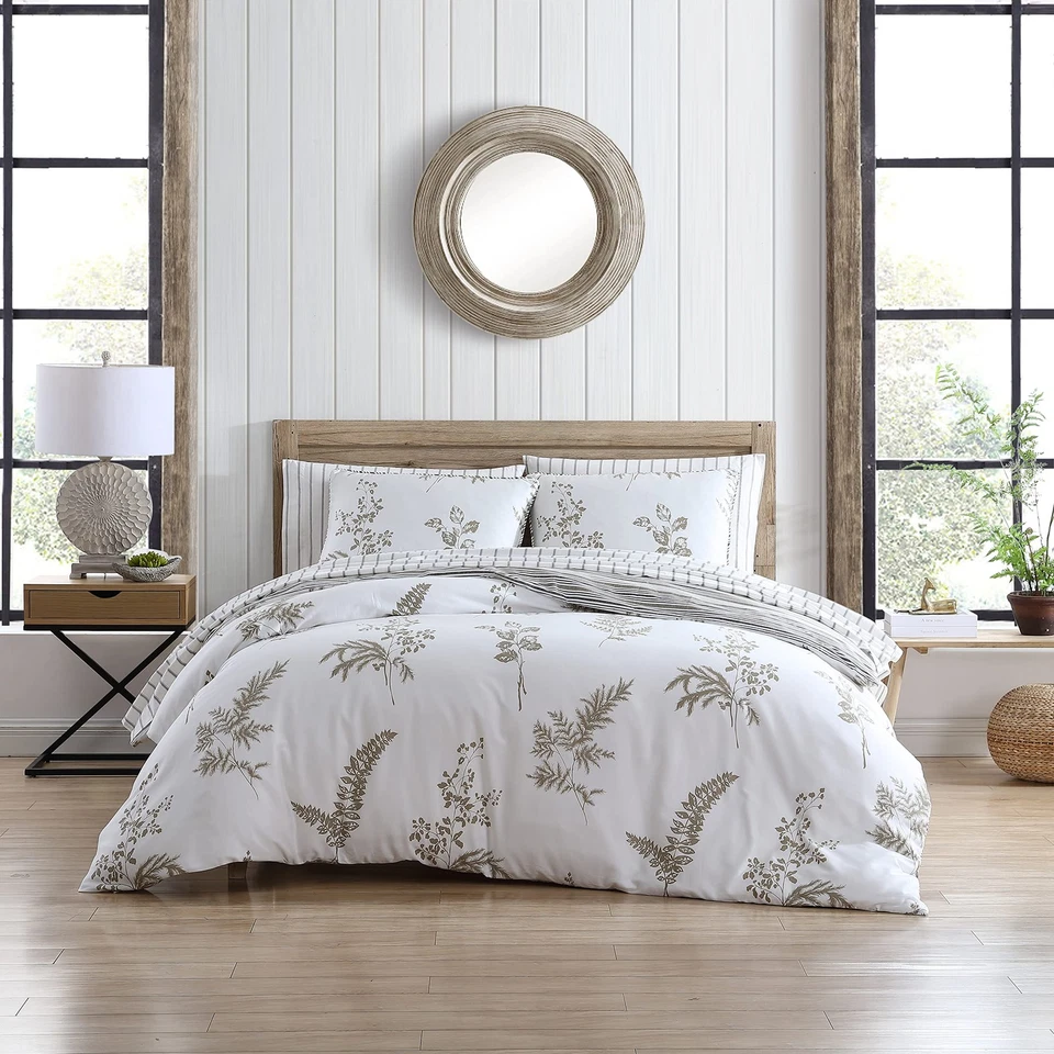 Stone Cottage 221504 Willow Duvet Cover Set King Tan/Beige 3 Piece