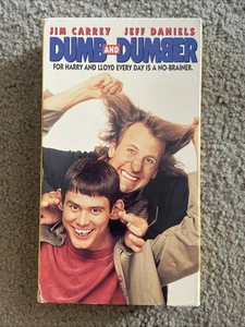 Dumb and Dumber VHS Jim Carrey Jeff Daniels Comedy Movie - Picture 1 of 1