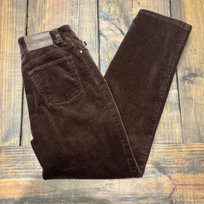 Pantalones de pana Lauren Jeans Co Ralph Lauren Petite marrón para mujer 6P, clásicos, de colección Foto 1 de 4