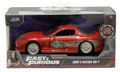 JADA DOM’S MAZDA RX7 FAST & FURIOUS 1:32 SCALE - Image 1 of 3