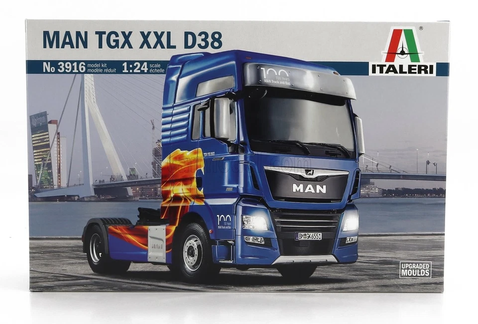 1/24 ITALERI - MAN - TGX 18.560 TRACTOR TRUCK 2-ASSI 2021 IT3916 - Immagine 1 di 1