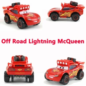 Disney Pixar Cars Lot Off Road Lightning McQueen 1:55 Diecast Model Toy Car Gift - Picture 1 of 8