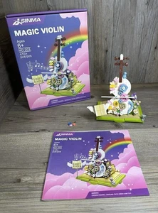 Magic Violin Flowers Building Set, Compatible With Legos 410 Pieces. Age 6+ - Picture 1 of 7