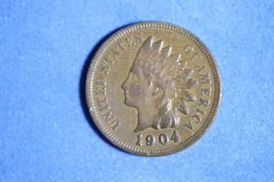 Estate Find 1904 - Indian Head Cent!!  #N07354 - Image 1 of 2