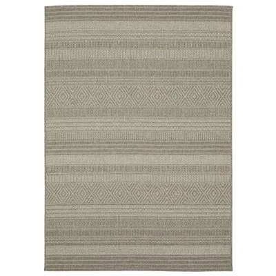 Oriental Weavers Caicos Area Rug CA06A Casual Grey Geometric - Image 1 of 3