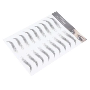 Long Lasting Eyebrow Transfers Sticker Household Portable Women Eyebrow Tatt FSK - Bild 1 von 22