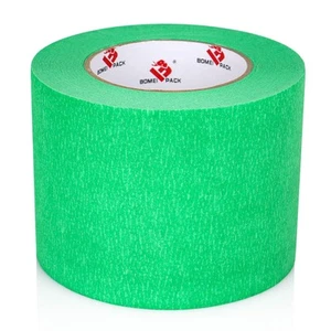 BOMEI PACK Wide Painters Tape 4Inches x 60 Yards 3D Printing Tape Widely Green M - Picture 1 of 8