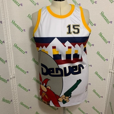 Camiseta deportiva de baloncesto Headgear Classics Yosemite Sam #15 Denver Nugget para hombre XL Foto 1 de 4
