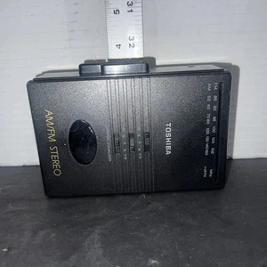 Toshiba KT-4029 AM/FM Stereo Radio Cassette Player Vintage Retro Test read desc - Bild 1 von 12
