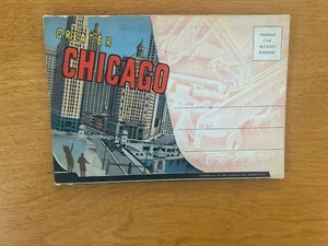 Vintage 1937 Chicago Illinois Foldout Postcard - Picture 1 of 7