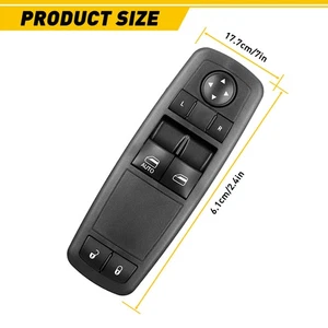 Master Window 04602627AG for Chrysler Dodge Grand Switch Caravan Town&Country - Picture 1 of 12
