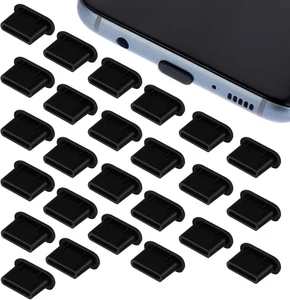 25Pcs USB C Prise Poussière USB Type C Anti Poussière Plugs Couvercle Type C Port de Charge Prise - Photo 1 sur 8