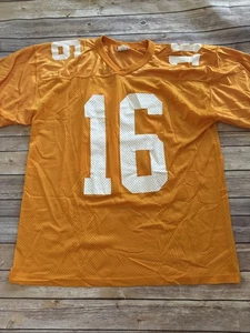 Vintage Castaway Tennessee Volunteers Peyton Manning Football Jersey #16 XXL - Picture 1 of 7