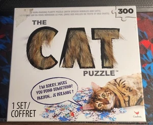 The Cat 300  Puzzle - Large Piece. The Hair-Raising Fluffy Puzzle - Complete - Picture 1 of 4