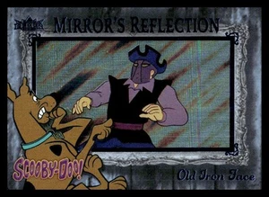 Tarjeta coleccionable Fleer Scooby Doo Mirror's Reflection MR-23 2025 cara de hierro antigua superior - Imagen 1 de 2