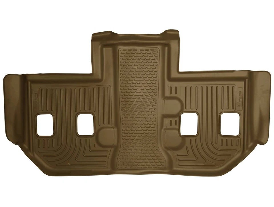 Husky Weatherbeater Mat Fits 11-14 Escld ESV/Sbrbn/Yukn XL w/2nd Bckt 3rd 1p Tan - Image 1 of 4