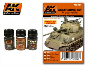 Ak Interactive AKI 064 - Juego de intemperie - Juego de intemperie para vehículos verdes - Imagen 1 de 1