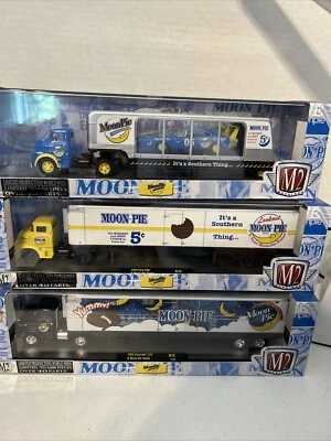 M2 Machines Lot Of 3 Ford/Dodge/Chevrolet Semi Trucks Moon Pie - Image 1 of 4