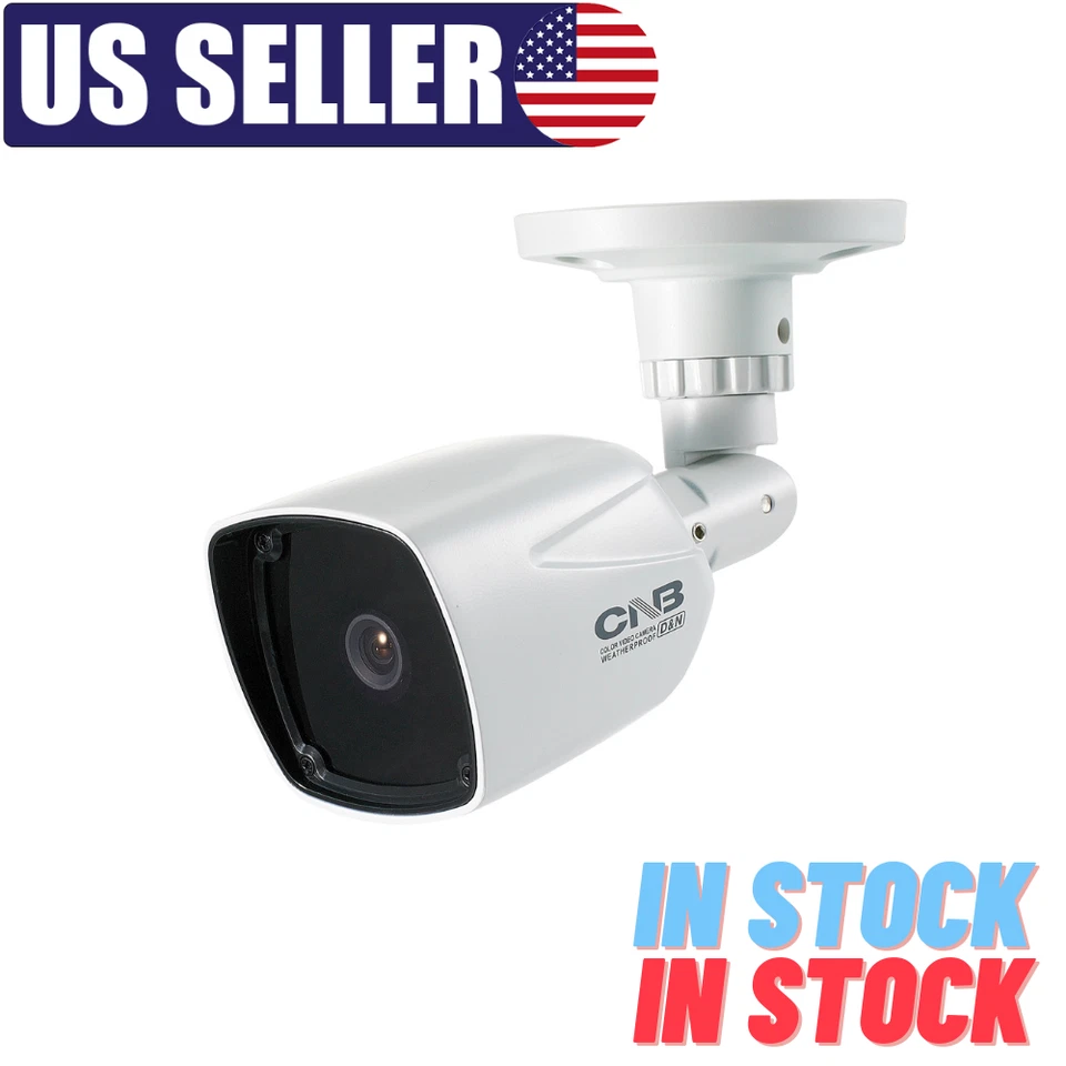 HD TVI 2 Megapixel 1080p 3.6mm Outdoor Mini Bullet Security Camera CNB AB21-0CH - Image 1 of 2