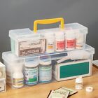 Portable Medicine Box Large Capacity Medicine Storage Box  Pharmacy