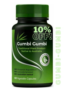 100 Organic Gumbi Gumbi / Gumby Gumby Capsules - Highest Quality Product - Vegan - Picture 1 of 4