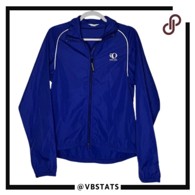 Pearl Izumi Men's Zephrr Barrier Windbreaker Jacket Blue Size Medium - Image 1 of 4
