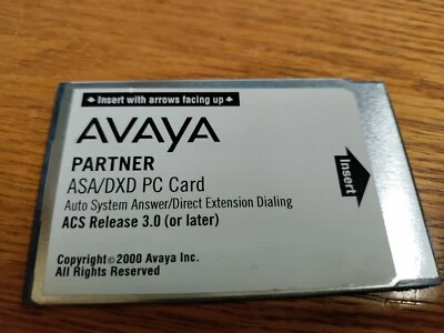 Avaya Lucent Technologies Partner ASA/DXD PC Card 12C2 R2.0 108358722 - Image 1 of 2