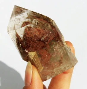 88g NATÜRLICHER KLARER GEISTERKRISTALL QUARZ KRISTALL PUNKTHEILUNG - Bild 1 von 12