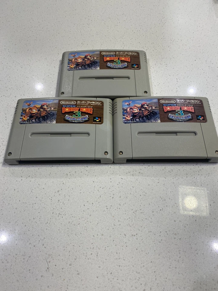 Nintendo Super Famicom SFC Donkey Kong Country 3 Importación Japón Japonés VENDEDOR DE EE. UU. Foto 1 de 1