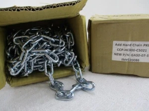 25 FT Chain CCP-HC000-C5O21 P/N. GA50-07-5 IM# 520086 HOIST, WINCH, RIGGING - Picture 1 of 5