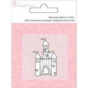 Imaginisce "Little Princess Castle" Clear Acrylic Snag'em Stamps 400625 - Picture 1 of 2