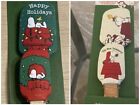 Peanuts Snoopy Spatula 1 Set of 2 Christmas Holiday Pattern NEW YOU CHOOSE