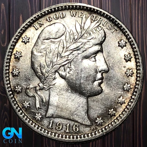 1916 D Barber Quarter  #K6783 Cover